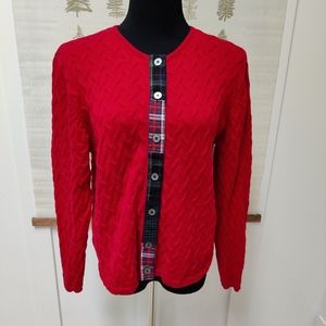 Susan Bristol Knit Cardigan - Large